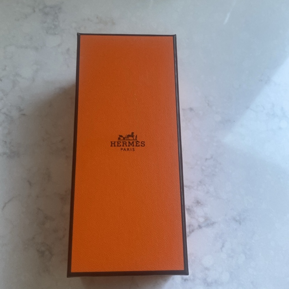 Hermes Small Orange Logo Box